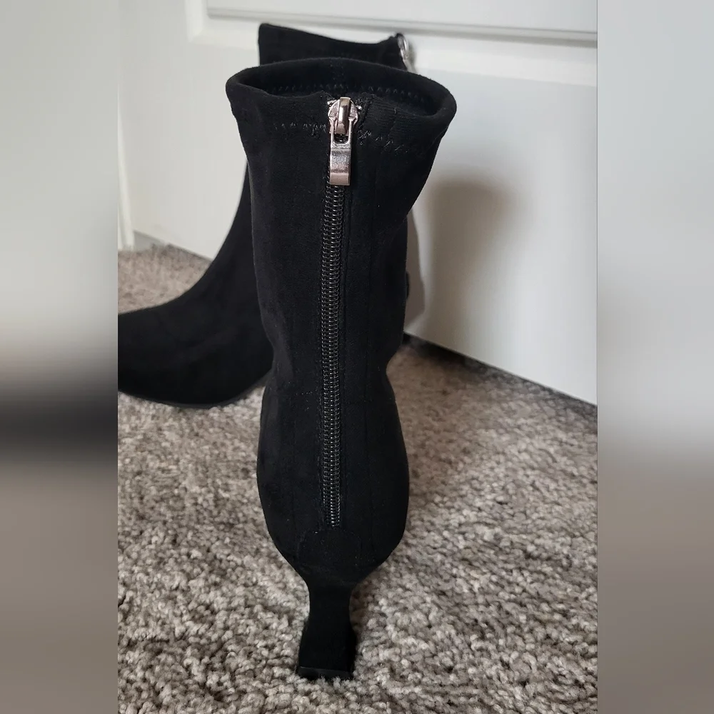Elegant Black Women's Ankle Boots